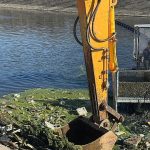 12 metreküp atık denize ulaşmadan toplandı