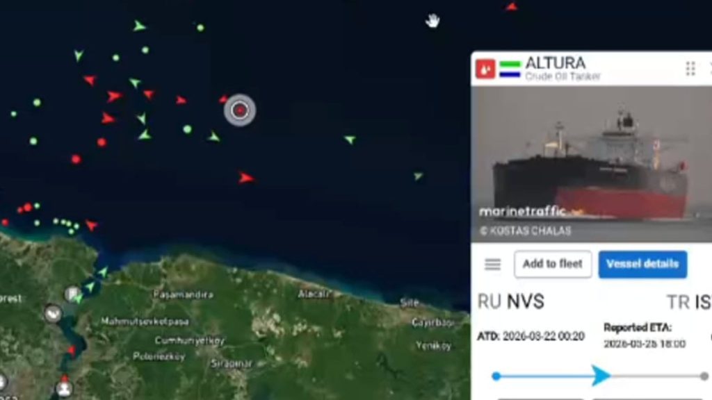 140 bin ton petrol yüklü Türk tankerine drone isabet etti