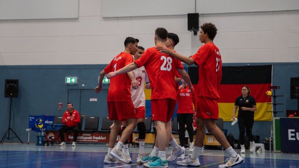 18 Yaş Altı Erkek Voleybol Milli Takımı, Almanya’ya yenildi