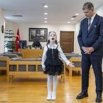 4 yaşından beri İstiklal Marşı’nı ezbere okuyor