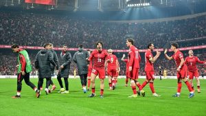 A Milli Futbol Takımı, Dünya Kupası play-off finaline çıktı