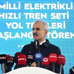 Abdulkadir Uraloğlu duyurdu: Türkiye’nin yerli ve milli hızlı treni raylara indirildi