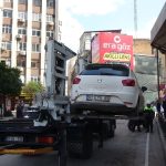 Adana’da hatalı parka geçit yok: 150 araç ceza yedi