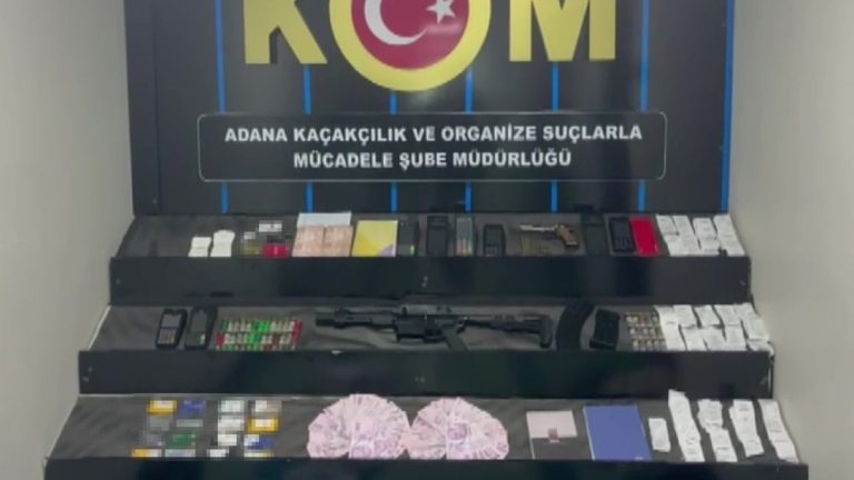 Adana’da kuyumcu görünümlü tefecilik operasyonu: 9 gözaltı