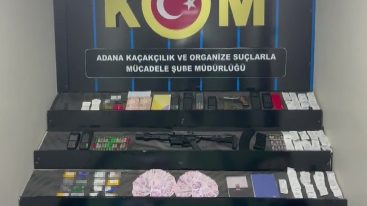 Adana’da kuyumcu görünümlü tefecilik operasyonu: 9 gözaltı