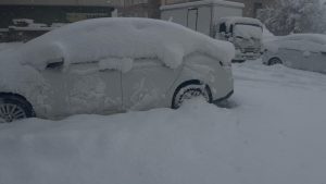 Ağrı’da bahar ayında 40 santimetre kar yağdı