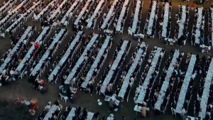 AK Parti Gençlik Kolları’ndan Ankara Üniversitesi’nde 20 bin kişilik iftar programı