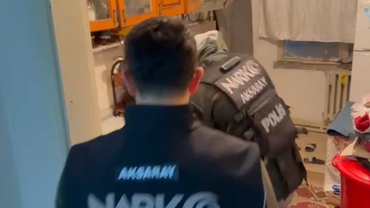 Aksaray’da 6 ayrı narkotik operasyonu: 13 tutuklama