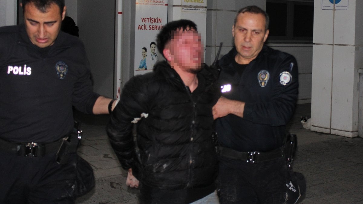 Aksaray’da annesinin sevgilisini bıçakladı: Tutuklandı