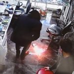 Aksaray’da cep telefonu adeta bomba gibi patladı