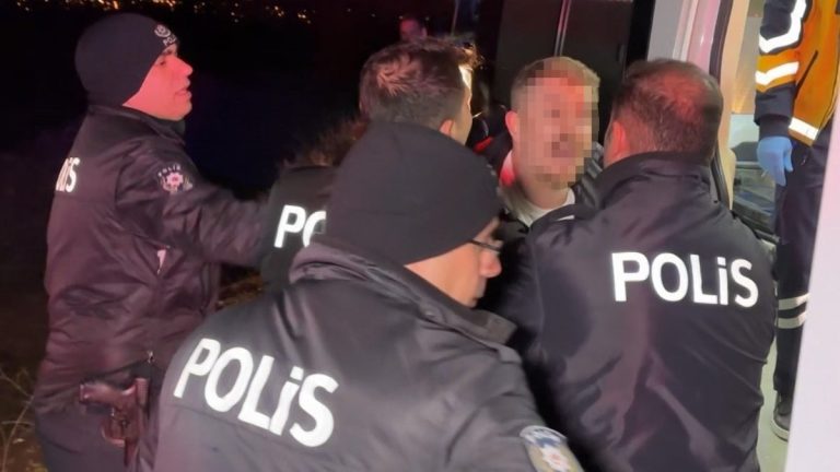 Aksaray’da film gibi kovalamaca: Kanala uçtu, “avukatım” dedi ama kurtulamadı