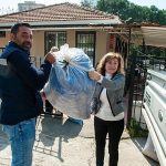 Aliağa’dan Karşıyaka’ya iyilik köprüsü: “Mavi Kapak” kampanyasına 200 kilogramlık destek