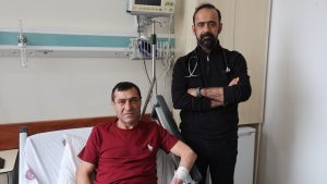 Almanya’daki hastanelerin kapalı damarını açamadığı vatandaş çareyi Elazığ’da buldu