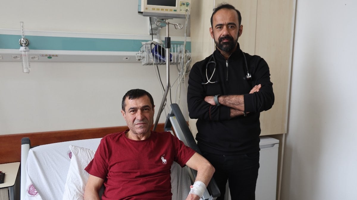 Almanya’daki hastanelerin kapalı damarını açamadığı vatandaş çareyi Elazığ’da buldu