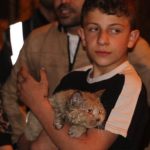 Antalya’da kedi ‘Duman’ evde çıkan yangında kurtarıldı