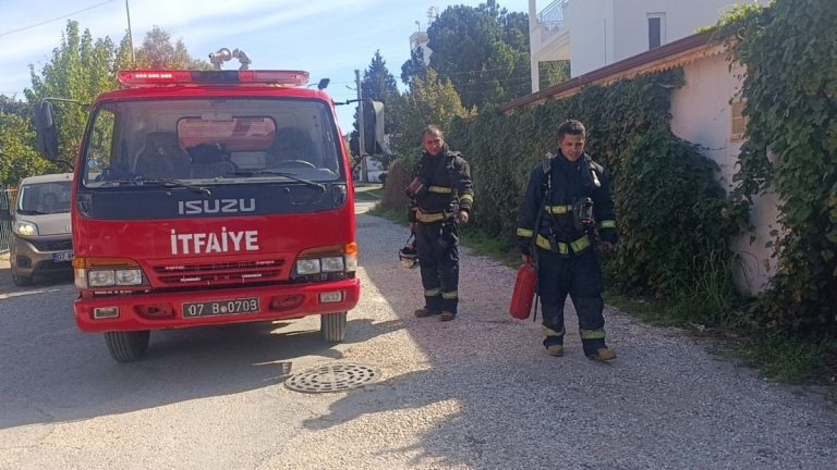 Antalya’da otel yangını paniğe neden oldu