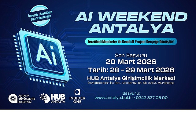 Antalya’da yapay zeka devrimi
