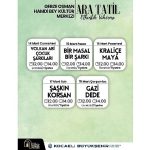 Ara tatil keyfi Gebze’de yaşanacak