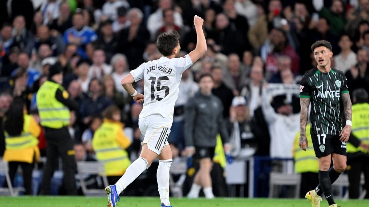 Arda Güler, Elche’ye kaç metreden attı? LaLiga resmen duyurdu