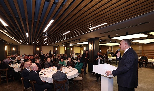 Başkan Büyükakın, Kültürel Miras Taşıyıcıları ile iftar yaptı
