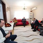 Başkan Büyükakın’dan şehit ailesine bayram ziyareti: “Sizler her zaman baş tacısınız”