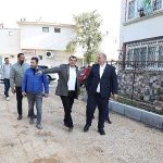 Başkan Çiçek Sahada; Çalışmalar Dolu Dizgin Sürüyor