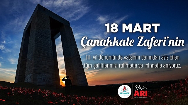 Başkan Rasim Arı’dan 18 Mart Şehitlerini Anma Mesajı