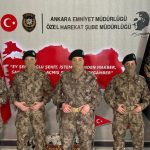 Başkent’in kadın özel harekat polisleri göz dolduruyor