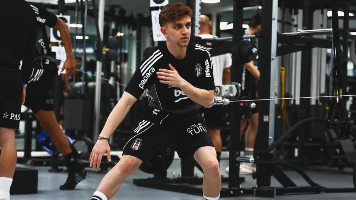 Beşiktaş salonda çalıştı