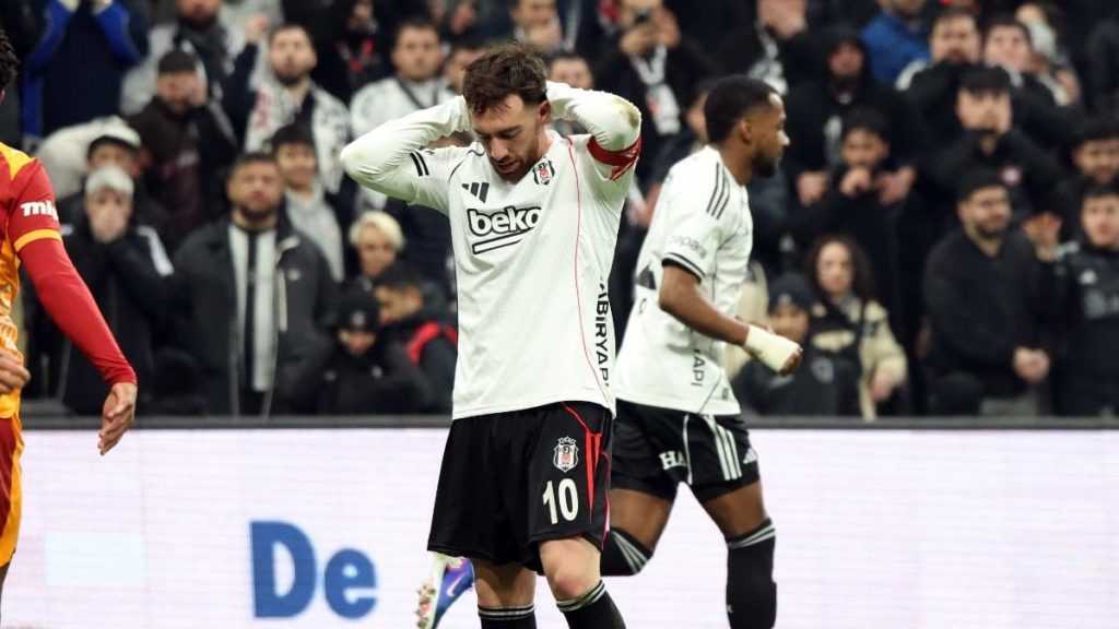 Beşiktaş’ın evindeki yenilmezlik serisi son buldu