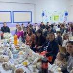 Bozhüyük Köyü’nde imece usulü iftar geleneği sürüyor