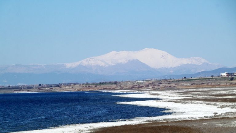 Burdur Gölü’nde su seviyesi yükseldi