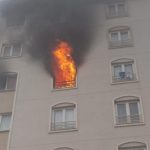Bursa’da 8 katlı binada yangın