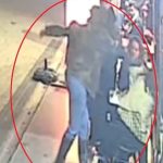 Bursa’da alkollü kadının çevredekilere saldırdığı anlar kamerada