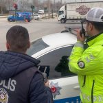 Bursa’da drone destekli trafik denetimi