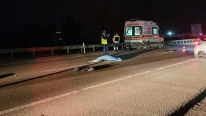 Bursa’da hafif ticari aracın çarptığı yaya hayatını kaybetti