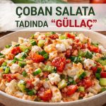 Çoban salata tadında: Banmalık güllaç salatası tarifi