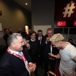 Cumhurbaşkanı Erdoğan, A Milli Futbol Takımı’nı kutladı