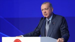 Cumhurbaşkanı Erdoğan iftar programında konuşuyor
