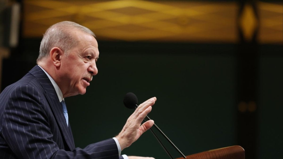 Cumhurbaşkanı Erdoğan, kabine toplantısı sonrası konuşuyor