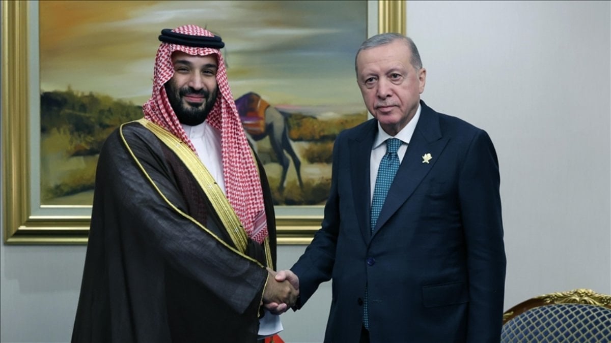 Cumhurbaşkanı Erdoğan, Prens Selman ile görüştü