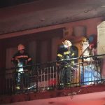 Denizli’de kombiden çıkan yangın korkuttu