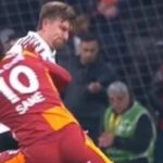 Derbide VAR devrede! Leroy Sane, kırmızı gördü