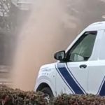 Derince’de doğalgaz borusu alarmı