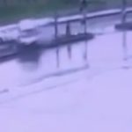 Diyarbakır’da trafik kazası güvenlik kamerasına yansıdı