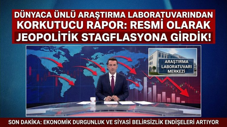 Dünyaca Ünlü Araştırma Laboratuvarından Korkutan Rapor: “Jeopolitik Stagflasyona” Resmen Girdik!