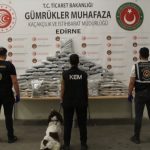 Edirne sınır kapısında narkotik operasyonu: 54 milyon değerinde uyuşturucu ele geçirildi