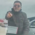 Edirne’deki sınır kapısında sürücülerin kaynak kavgası kameraya yansıdı