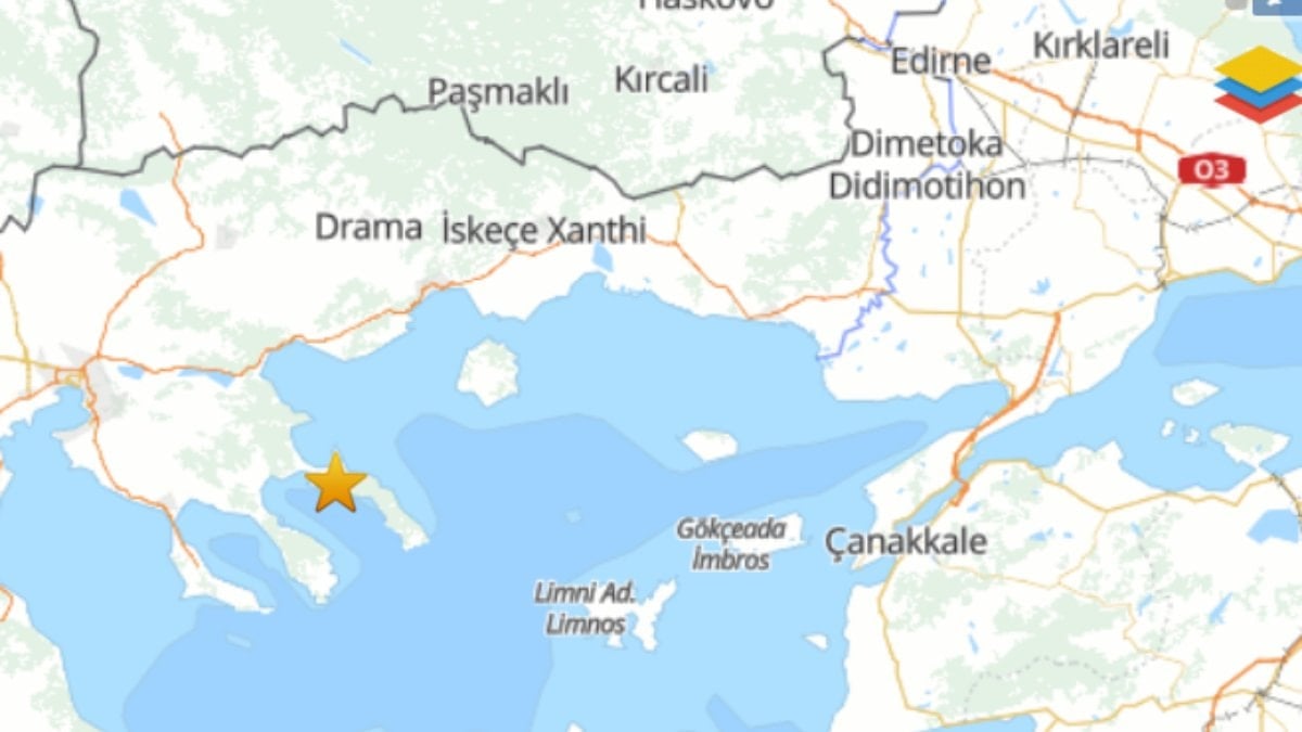 Ege Denizi’nde 5.1 büyüklüğünde deprem