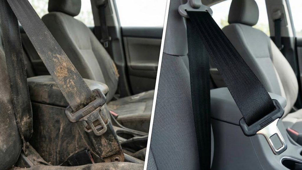 Emniyet kemeri temizliği: Doğal yöntemle ilk günkü gibi